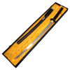 Katana ornemental acier carbone lame gravée décoratif