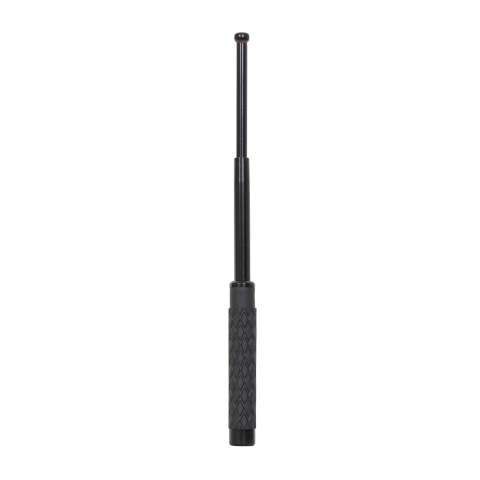 Matraque télescopique 53 cm manche caoutchouc Praga Technology