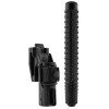 Matraque télescopique Armsco noire – grip antidérapant