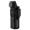 Matraque télescopique Armsco noire – grip antidérapant