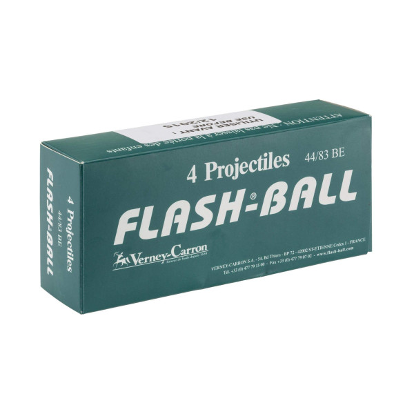 Cartouches Flash-Ball Cal. 44/83 Verney-Carron x4