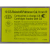 Cartouches gaz CS 9mm/380 Wadie – Lot de 10