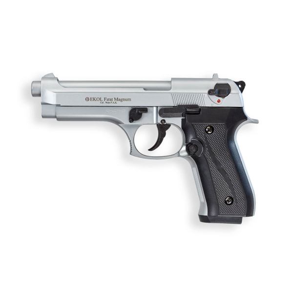 Pistolet à blanc EKOL Firat Magnum Chrome 9mm PA
