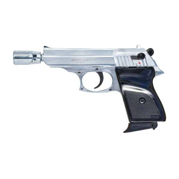 Ekol Lady Chrome 9mm PA – défense élégante et discrète