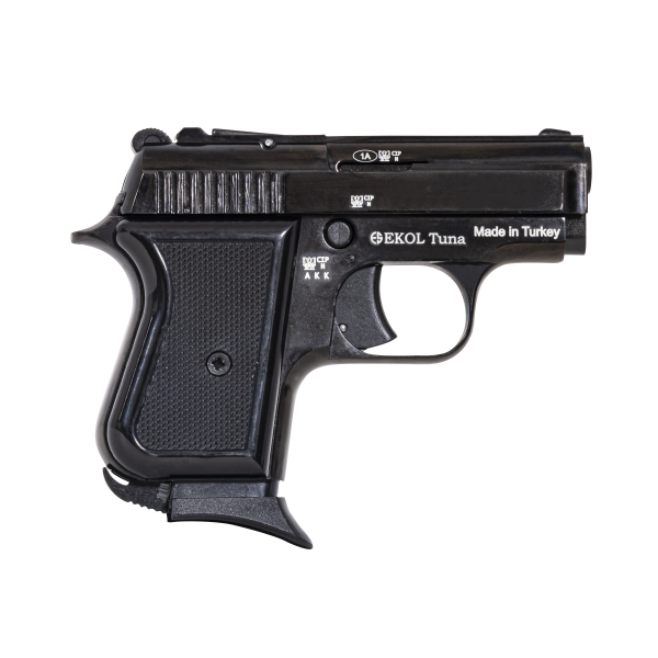 Pistolet alarme EKOL Tuna noir 8mm PA – dissuasion légale