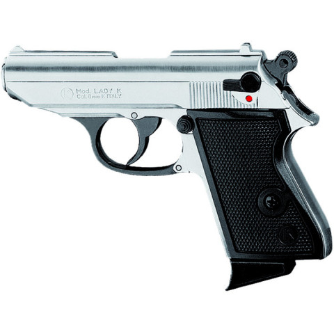 Kimar Lady K 9mm PA Chrome – Pistolet à blanc compact