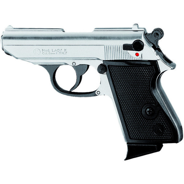 Kimar Lady K 9mm PA Chrome – Pistolet à blanc compact