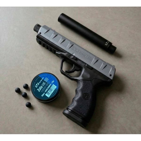 Pack LTL Bravo Premium CO2 calibre .50 prêt à tirer