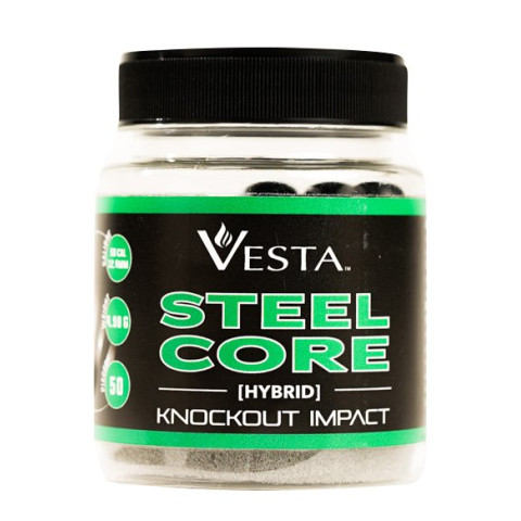 Billes Steel Core cal. 50 Vesta x50 – trajectoire stable