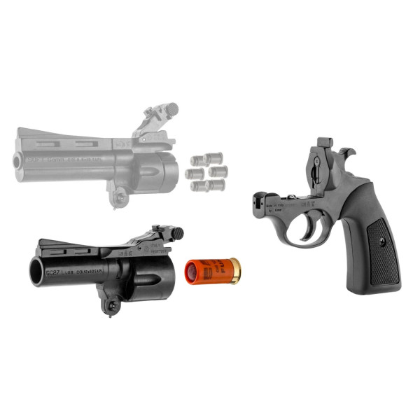 Pistolet SAPL GC27 Luxe noir calibre 12/50, catégorie D