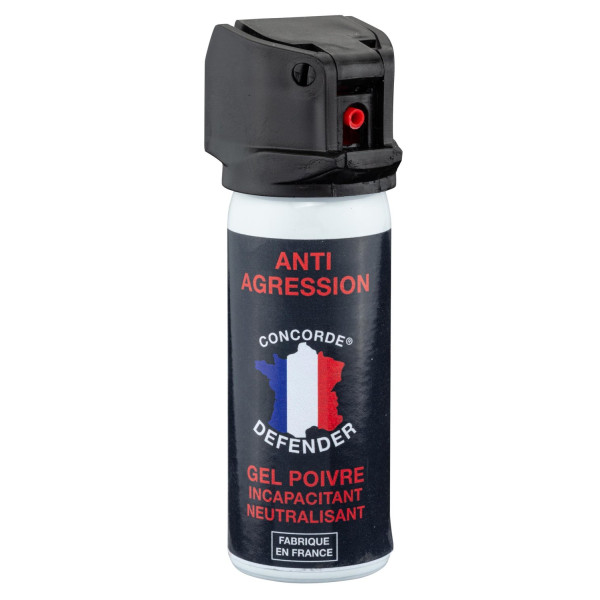 Gel poivre Concorde Defender 50 ml, précis en espace clos