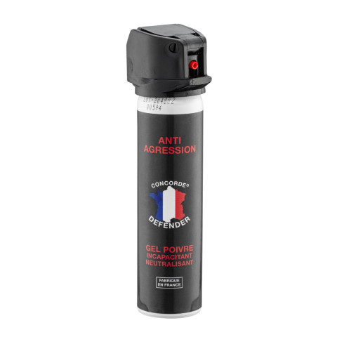 Gel poivre Concorde Defender 75 ml – défense sans dispersion