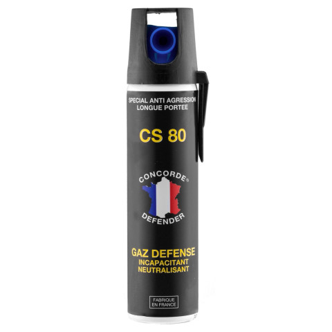 Spray gaz CS 75 ml Concorde Defender – protection fiable