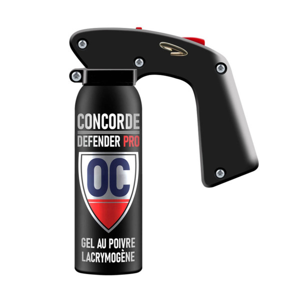 Aérosol Concorde Defender Pro, protection immédiate OC/CS