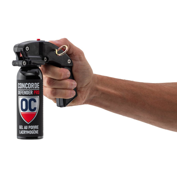 Aérosol Concorde Defender Pro, protection immédiate OC/CS