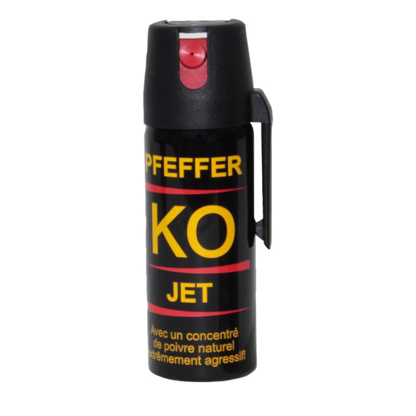 KO Jet Pfeffer gel poivre, aérosol de défense ciblé