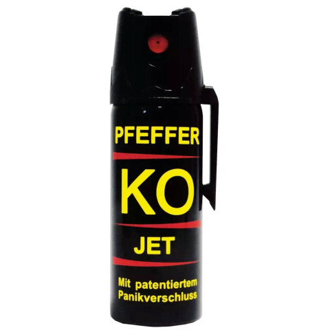 Spray lacrymogène CS jet 40 ml – défense précise et compacte
