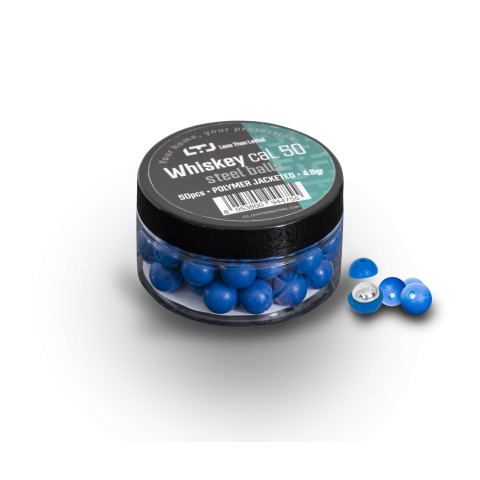 Billes LTL Whiskey polymère acier 4,8 g calibre .50 x50