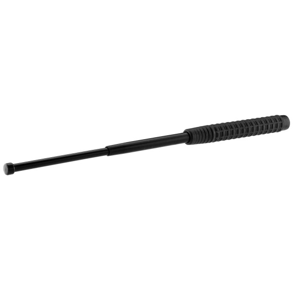 Matraque télescopique ESP noire, poignée antidérapante 16"