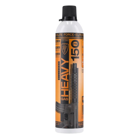 Bombe de gaz maintenance Elite Force Heavy Gas 560 ml huile silicone 150 PSI