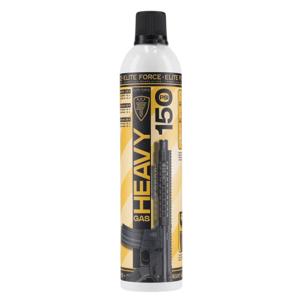 Bombe de gaz airsoft Elite Force Heavy Gas 560 ml 150 PSI