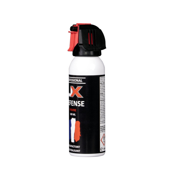 Bombe lacrymogène gel poivre UX Pro Accusol 100 ml