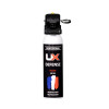 Bombe de défense gel poivre UX Pro 100 ml poignée standard