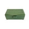 Boîte de rangement munitions Megaline calibre 45 ACP verte capacité 50 cartouches