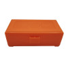 Boîte de rangement 50 munitions calibre 9mm orange Megaline