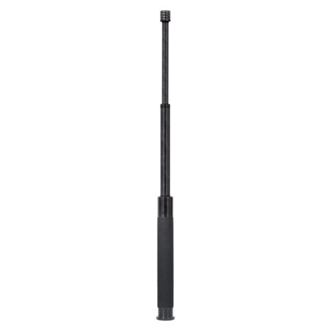 Matraque télescopique Clovx 21 pouces en acier trempé avec étui 360° et bouton poussoir