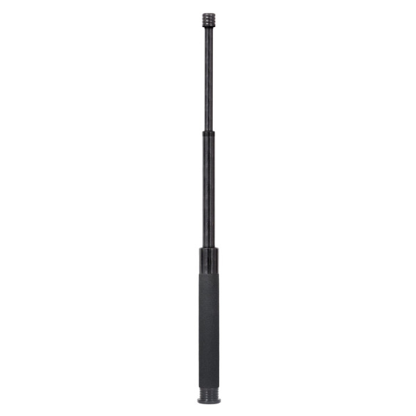 Matraque télescopique Clovx 21 pouces en acier trempé avec étui 360° et bouton poussoir