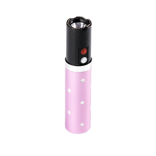 Shocker électrique rouge à lèvres rose métallique UX 2 000 000 V