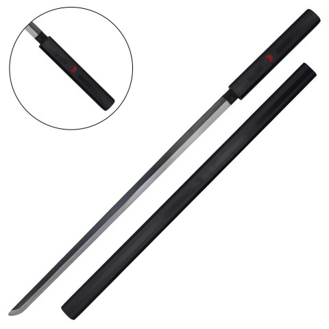 Katana ornemental Naruto Sasuke - lame acier décorative