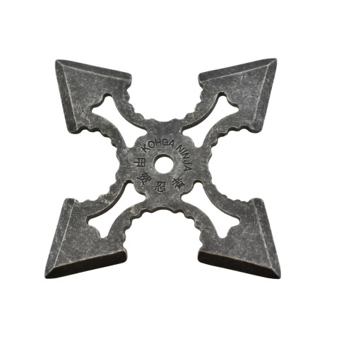 Shuriken Ninja Max Knives : Élégance et Robustesse en Acier Noir