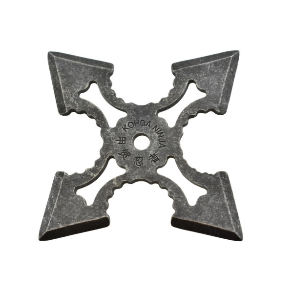 Shuriken Ninja Max Knives : Élégance et Robustesse en Acier Noir