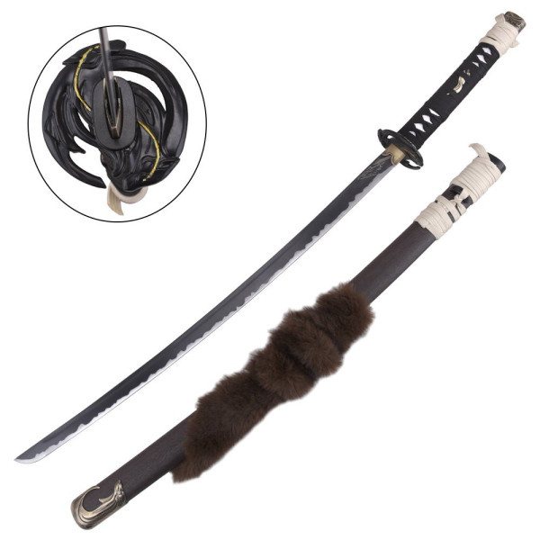 Katana ornemental Wolf Blade - Ghost of Yotei