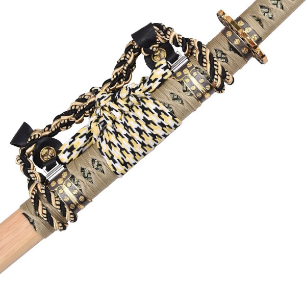 Katana ornemental style japonais - lame décorative acier