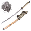 Katana ornemental style japonais - lame acier décorative