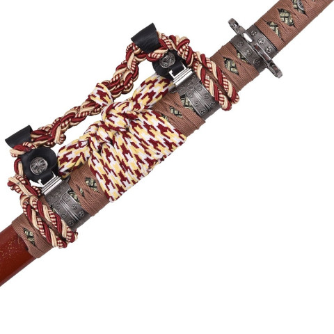 Katana ornemental japonais - lame acier décorative