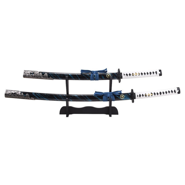 Set 2 Katanas Ornementaux inspirés Ghost of Tsushima