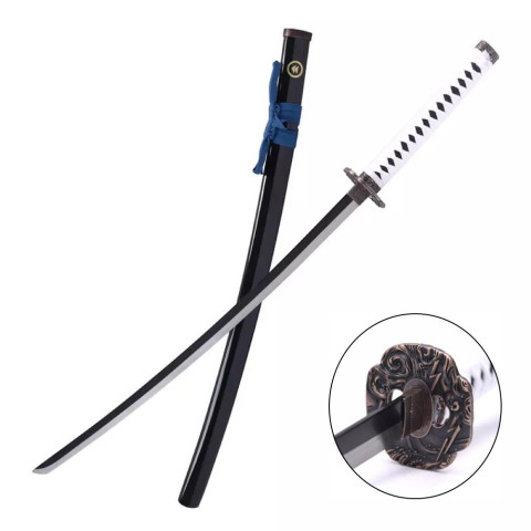 Katana ornemental style Ghost of Tsushima - lame acier
