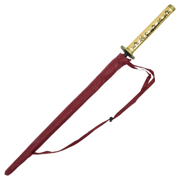 Parapluie manche Katana style Demon Slayer Yoriichi