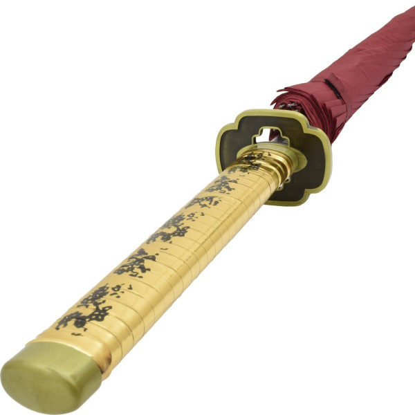 Parapluie manche Katana style Demon Slayer Yoriichi
