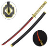 Katana LED Yoriichi Demon Slayer en bambou, éclairage progressif