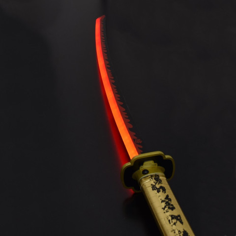 Katana ornemental LED Yoriichi - Demon Slayer décoratif