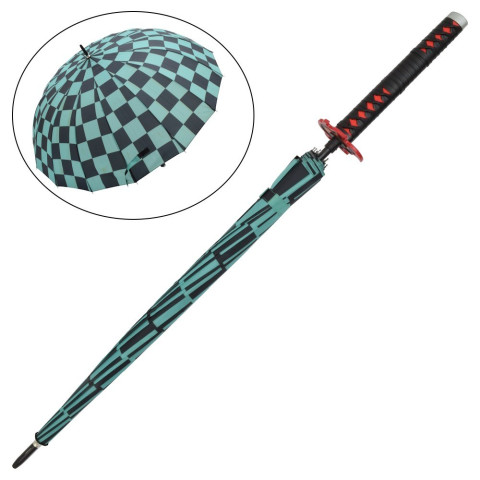 Parapluie katana Tanjiro Kamado – style Demon Slayer