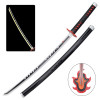 Katana ornemental LED bambou - style Demon Slayer