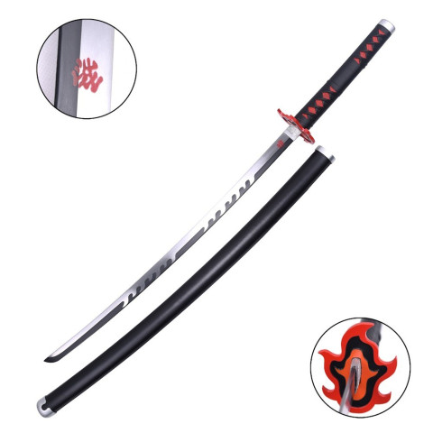 Katana ornemental Demon Slayer - lame décorative
