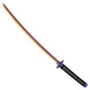 Katana ornemental LED bambou Demon Slayer - décoratif
