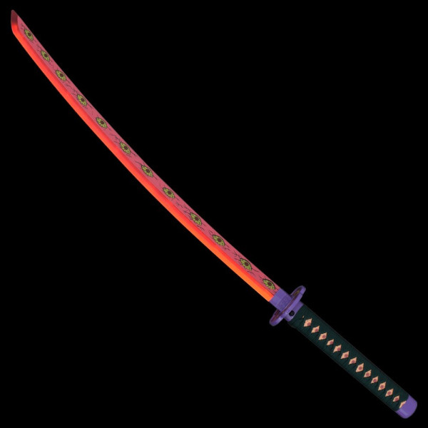 Katana ornemental Kokushibou LED - Demon Slayer